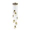 Cwi Lighting Tranche LED Pendant With Brushed Brass Finish 1206P24-7-629 - alternate 4